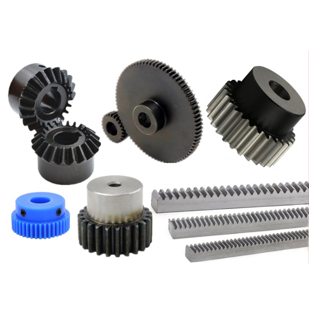 Custom Cnc Machined Steel Square Helical Pinion Gear Rack for Cnc Machines