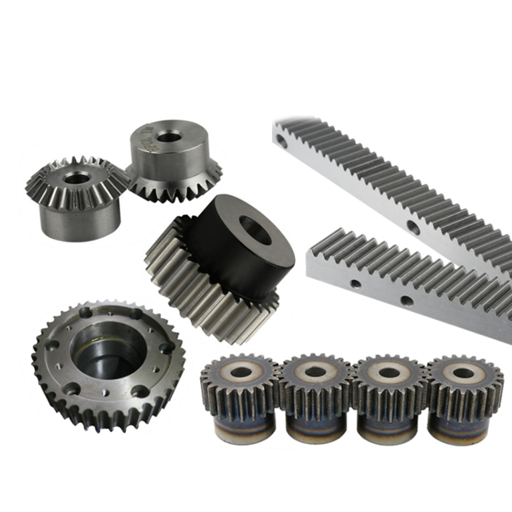 Custom Cnc Machined Steel Square Helical Pinion Gear Rack for Cnc Machines