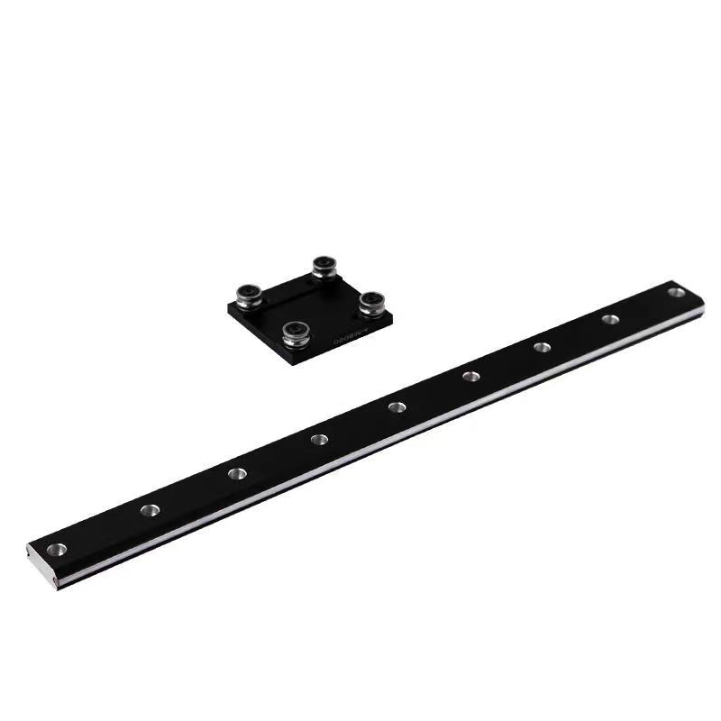 Osg Type Ultra-Thin And Silent Roller Outer Linear Guide Rail for Jewel Cabinet