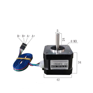 1.8 Dgrees 1.33A 0.32nm NEMA17 2-Phase Hybrid Stepping Motor for Linear Actuator