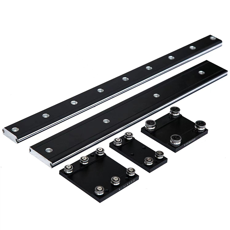 Osg Type Ultra-Thin And Silent Roller Outer Linear Guide Rail for Jewel Cabinet