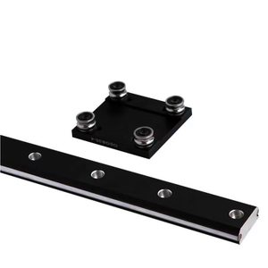 Osg Type Ultra-Thin And Silent Roller Outer Linear Guide Rail for Jewel Cabinet