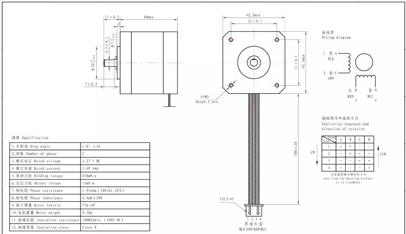Cnc Stepper Motor