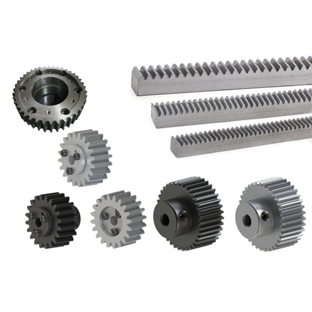 Custom Cnc Machined Steel Square Helical Pinion Gear Rack for Cnc Machines