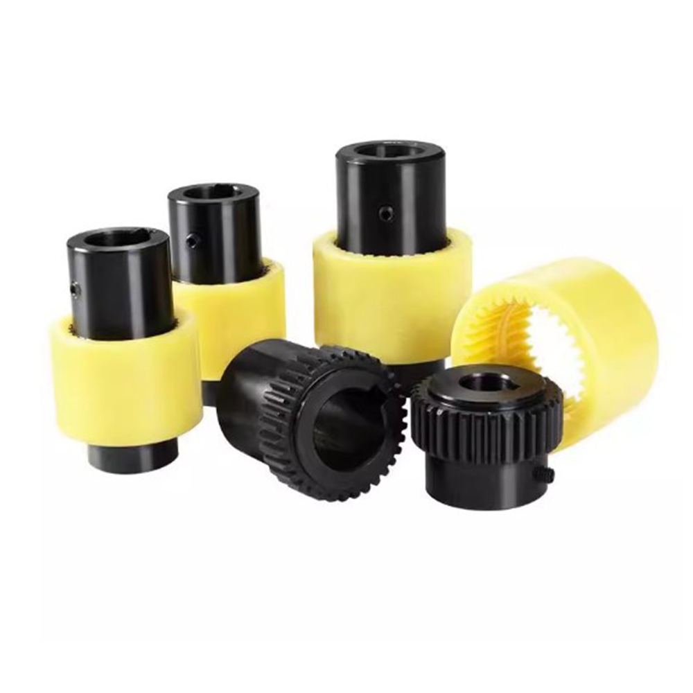 Flexible Pinion Nylon Coupling with Sleeve Internal