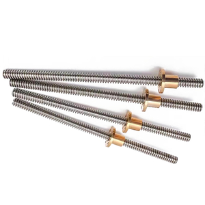 China Factory Custom-made Tr20×4 20mm Thread Lead Screw for 3d Printer