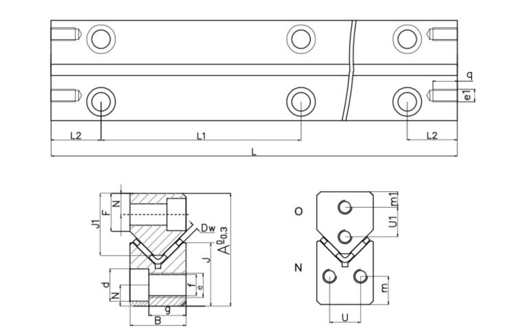MV92025 cross roller guide